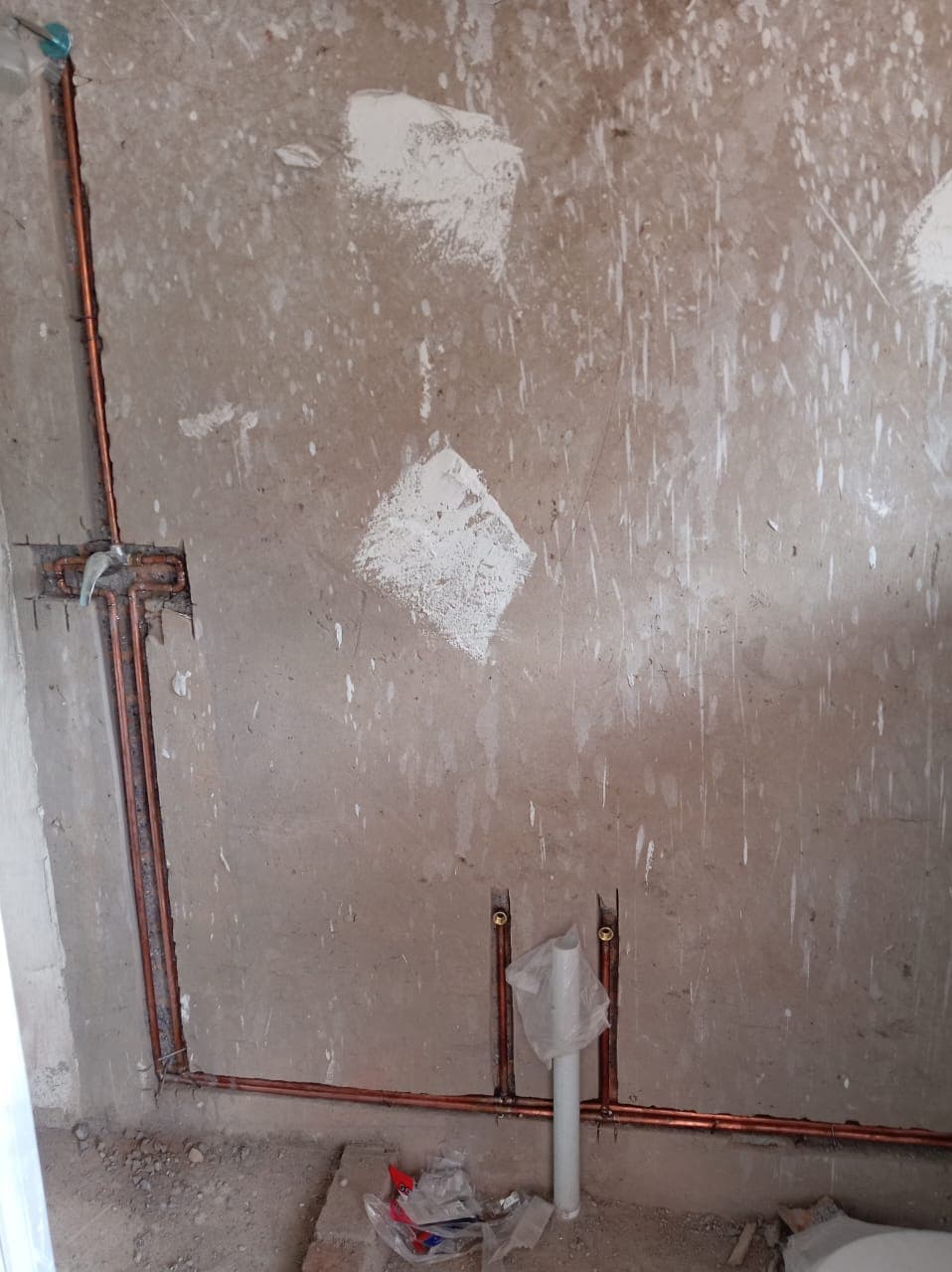 Plumbing repair work